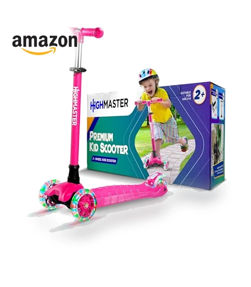 3 Wheel Kick Scooter for Children and Toddlers — Electric Vehicles, HighMaster