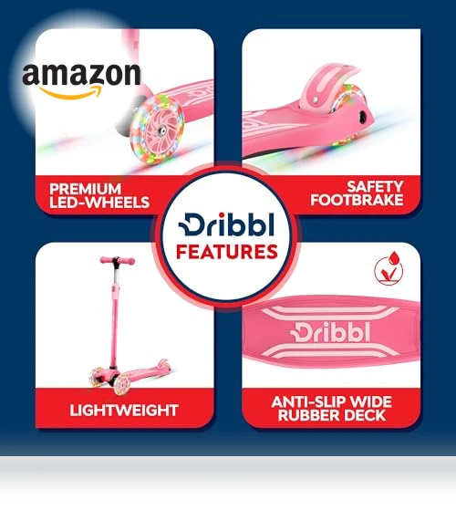 3-Wheel Kids Scooter — Electric Vehicles, Dribbl