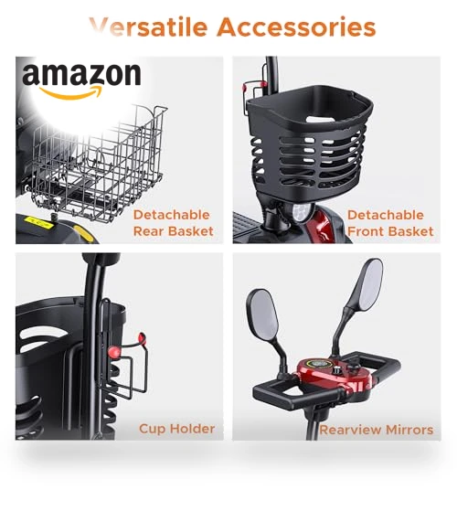 4 Wheel Powered Mobility Scooter — Mobility Scooters, ENGWE