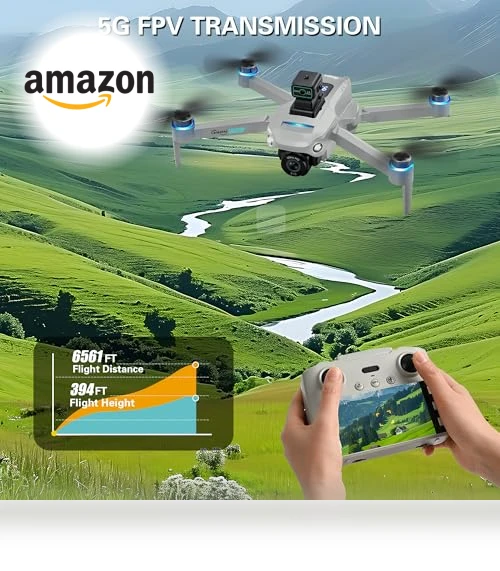 4K UHD Camera Drone with GPS — Drones, CANKETEC