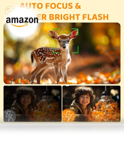 5K Digital Camera with 16X Zoom — Compact Digital Cameras, YiFuar