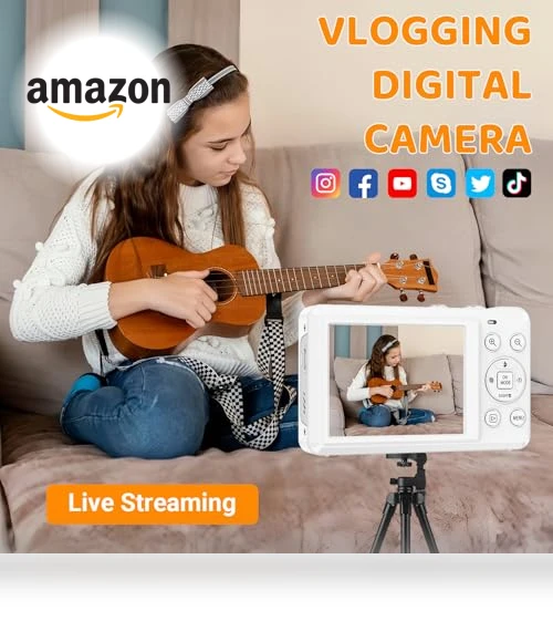 5K Digital Camera with 16X Zoom — Compact Digital Cameras, YiFuar