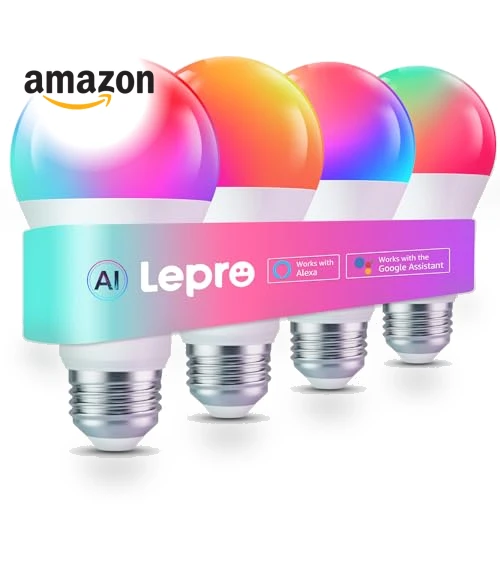 AI Smart Light Bulbs — LED, Lepro