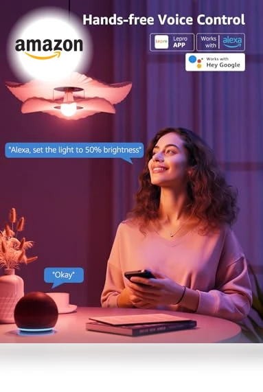 AI Smart Light Bulbs — LED, Lepro