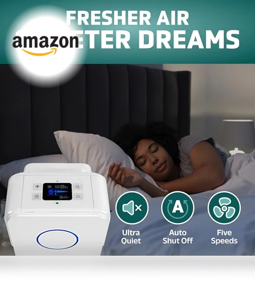 Air Purifier for Home, Large Rooms — Electrostatic Air Purifiers, GermGuardian