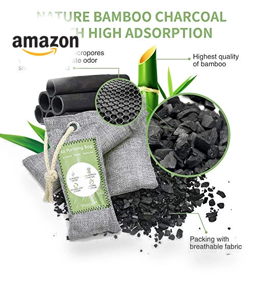 Bamboo Charcoal Air Purifying Bag — Activated Carbon Air Purifiers, Vitscan