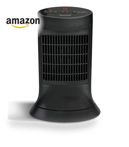 Compact Ceramic Tower Heater — Portable Heating Solutions, Honeywell