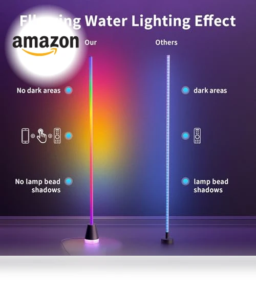 Corner Floor Lamp with App and Remote Control — Lighting Accessories, Torchlet