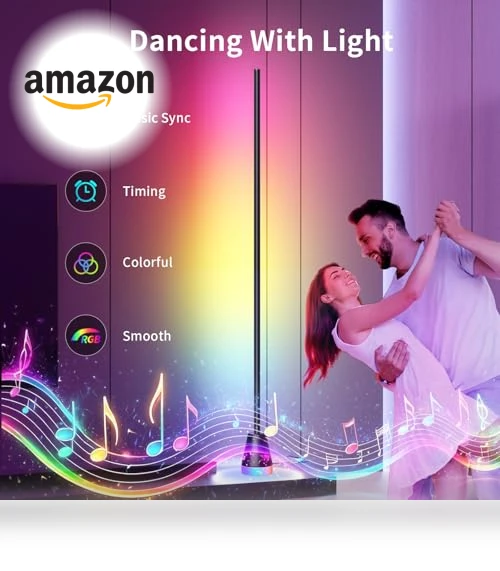 Corner Floor Lamp with App and Remote Control — Lighting Accessories, Torchlet