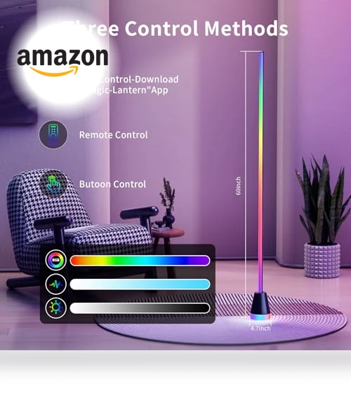 Corner Floor Lamp with App and Remote Control — Lighting Accessories, Torchlet