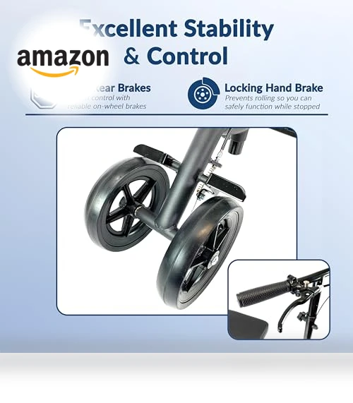 Economy Knee Scooter Steerable Knee Walker — Leg Exercisers, KneeRover