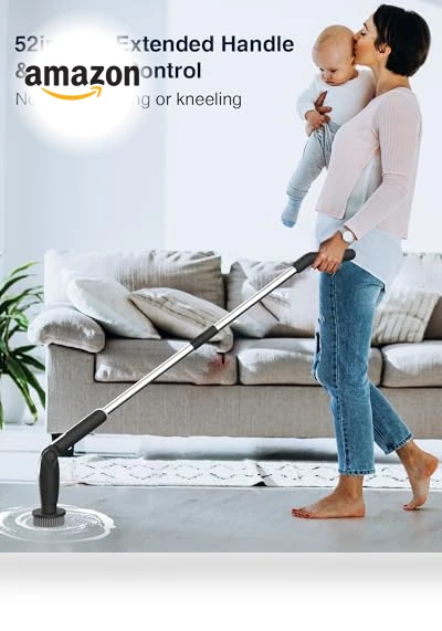 Electric Spin Scrubber — Cleaners, Leebein