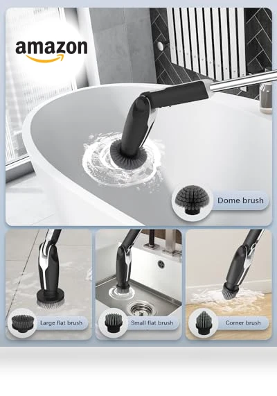 Electric Spin Scrubber — Cleaners, Leebein
