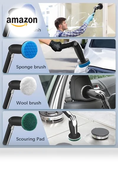 Electric Spin Scrubber — Cleaners, Leebein