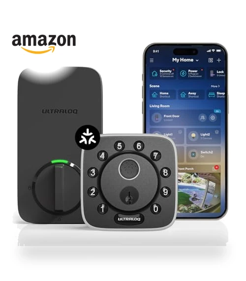 Fingerprint Matter Smart Lock — Deadbolts, ULTRALOQ