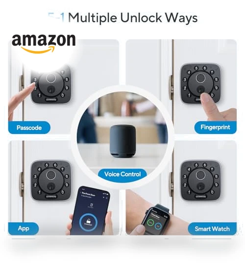 Fingerprint Matter Smart Lock — Deadbolts, ULTRALOQ