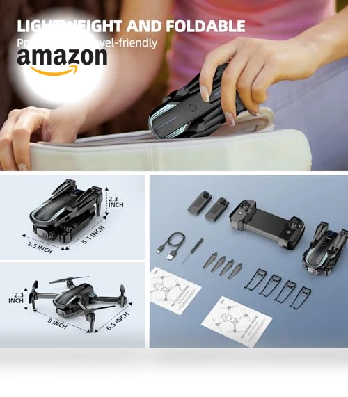 Foldable Mini Drone with HD Camera — Drones, Pallton