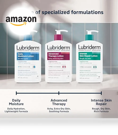 Fragrance Free Daily Moisture Lotion — Creams & Moisturizers, Lubriderm