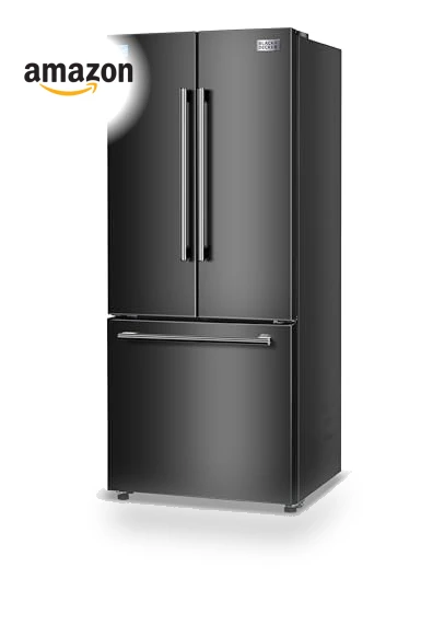 French Door Refrigerator with Built-in Ice Maker — Cooling Solutions, BLACK+DECKER