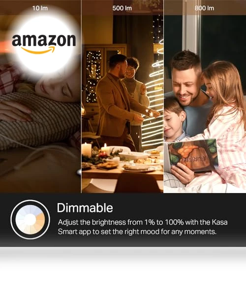 Full Color Changing Dimmable Smart WiFi Light Bulb — Lighting Solutions, Kasa Smart