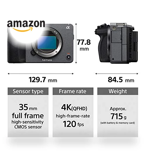 Full-frame Cinema Line Camera — Camcorder, Sony