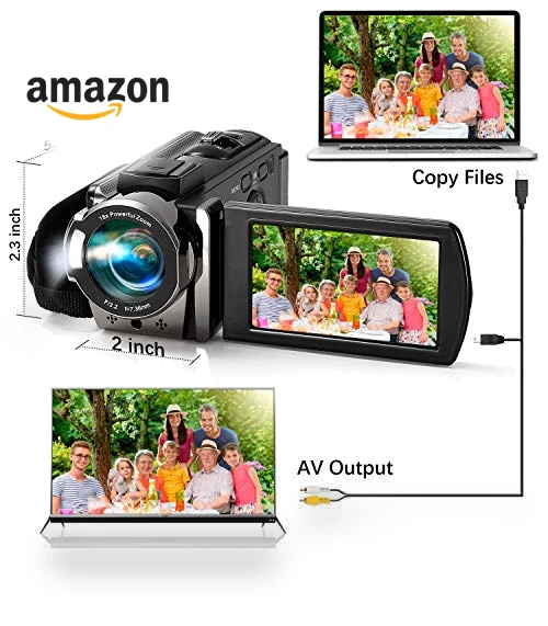 Full HD 1080P Digital Camcorder — Video Cameras, kimire