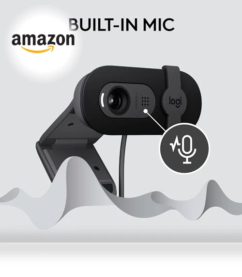 Full HD 1080p Webcam — Video Cameras, Logitech
