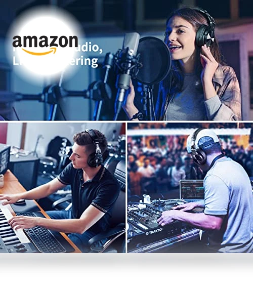 Hi-Res Studio Recording Headphones — Over-Ear Headphones, OneOdio
