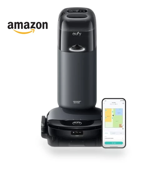 HydroJet Robot Vacuum and Mop Combo — Smart Cleaning Robots, eufy