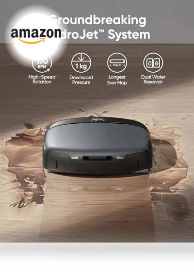 HydroJet Robot Vacuum and Mop Combo — Smart Cleaning Robots, eufy
