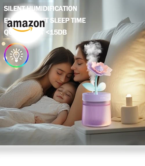 Landscape Night Light Humidifier — Air Moisturizers, ShunChengFa