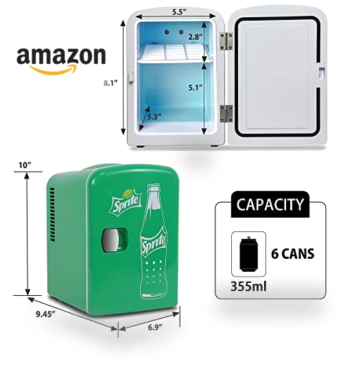 Mini Fridge - Portable Table Top Beverage Cooler — Mini Fridges, Koolatron