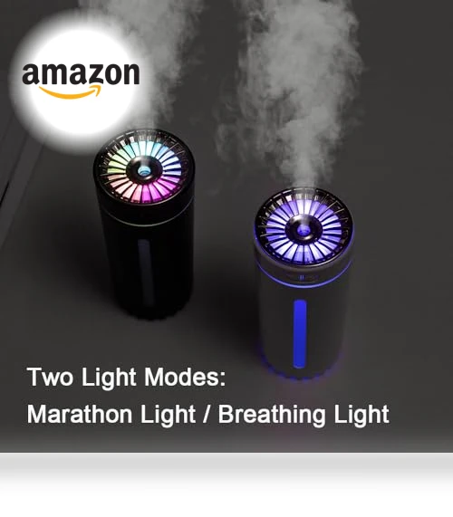 Mini Humidifier with Night Light — Air Moisture Control, TogloFir