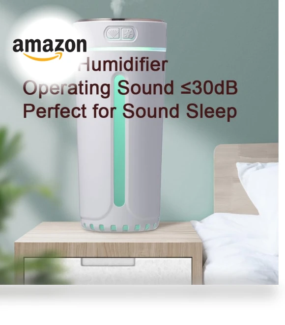 Mini Humidifier with Night Light — Air Moisture Control, TogloFir