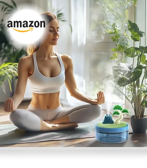 Night Light Humidifier with 2 Mist Modes — Air Moisturizers, ShunChengFa