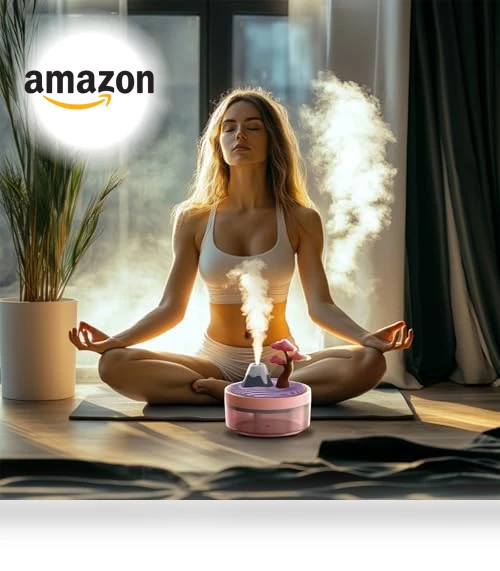 Night Light Humidifier with 2 Mist Modes — Air Moisturizers, ShunChengFa