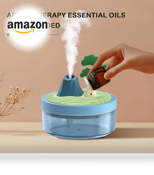 Night Light Humidifier with 2 Mist Modes — Air Moisturizers, ShunChengFa
