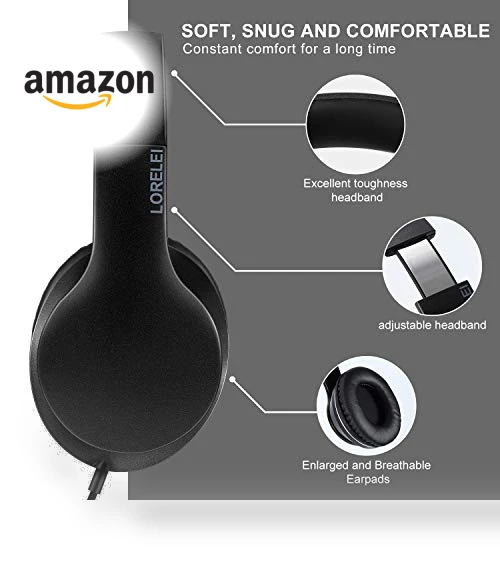 Over-Ear Headphones with Microphone — Over-Ear Headphones, LORELEI