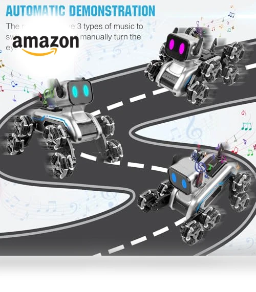 Remote Control Robot Dog — Interactive Figures & Robots, Homesoft