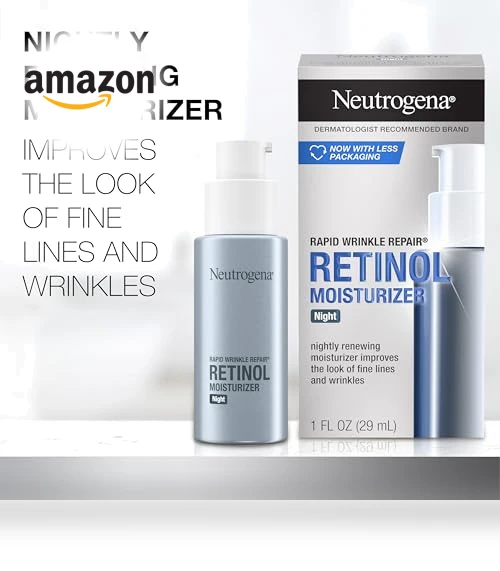 Retinol Face Moisturizer Cream — Beauty & Personal Care, Neutrogena