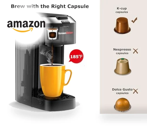 Single Serve Coffee Maker — Single-Cup Coffee Makers, Bonsenkitchen