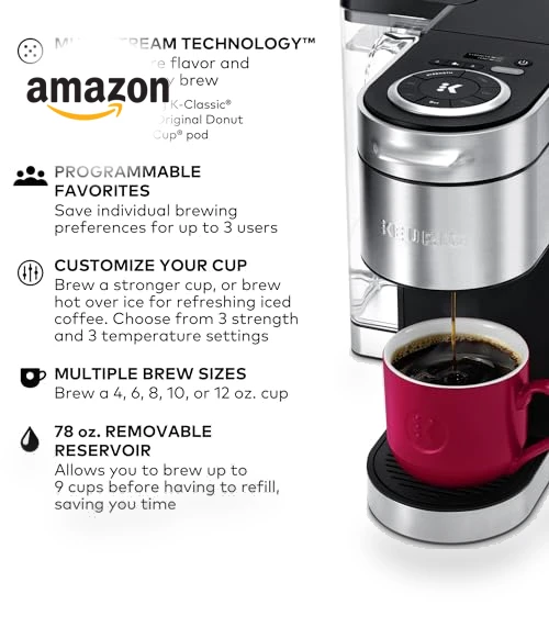 Single Serve K-Cup Pod Coffee Maker — Coffee Makers, Keurig
