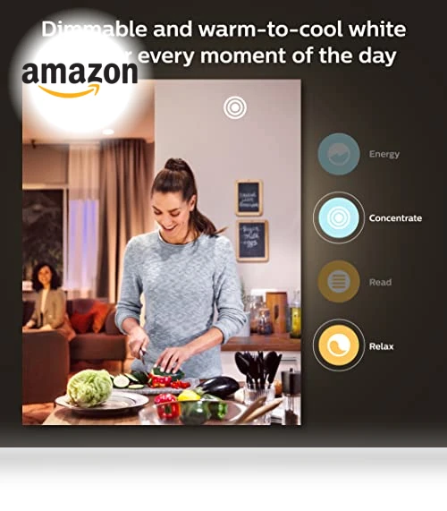 Smart 85W BR30 LED Bulb - White Ambiance Warm-to-Cool White Light - 4 Pack — LED, Philips Hue