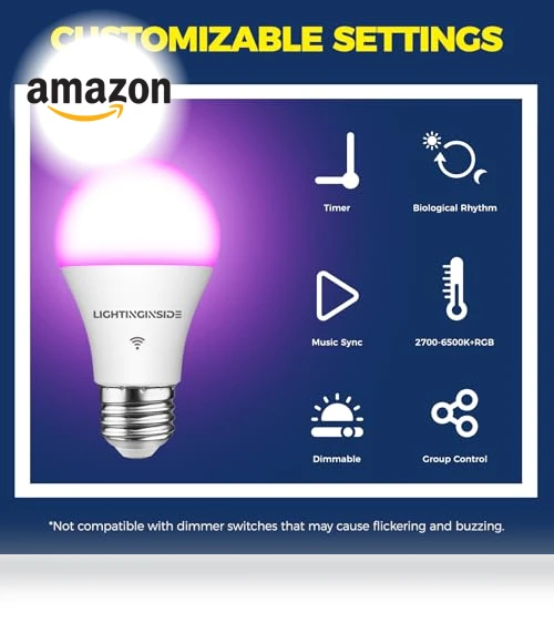 Smart Light Bulbs — LED, Lightinginside