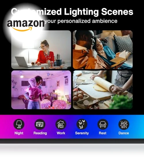 Smart RGB Recessed Lights with Smart Wall Switch — LED, Colorado Lighting