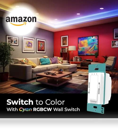 Smart RGB Recessed Lights with Smart Wall Switch — LED, Colorado Lighting