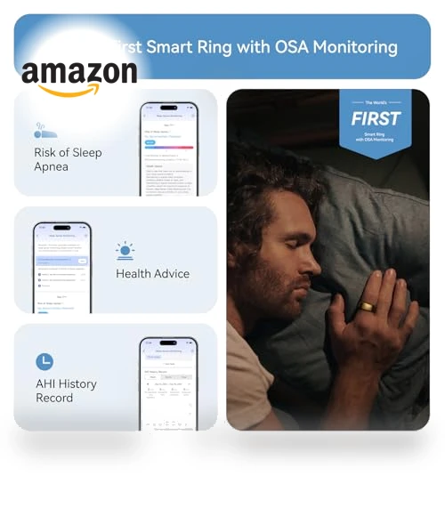 Smart Ring with Sleep Apnea Monitoring — Smart Rings, RingConn