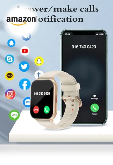 Smart Watch with Fitness Tracker — Smartwatches, RUIMEN