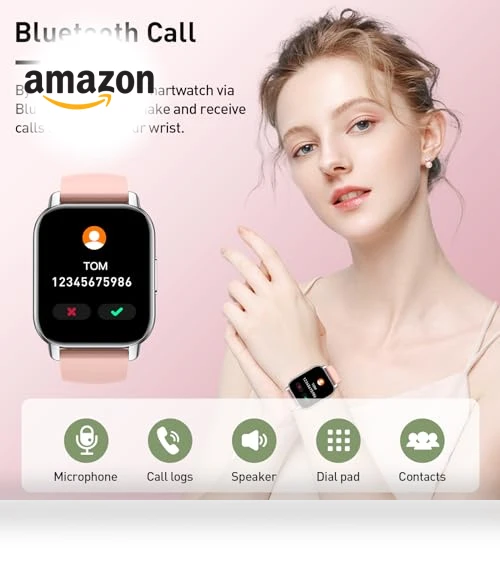 Smart Watch with Heart Rate Monitor — Smartwatches, Poounur