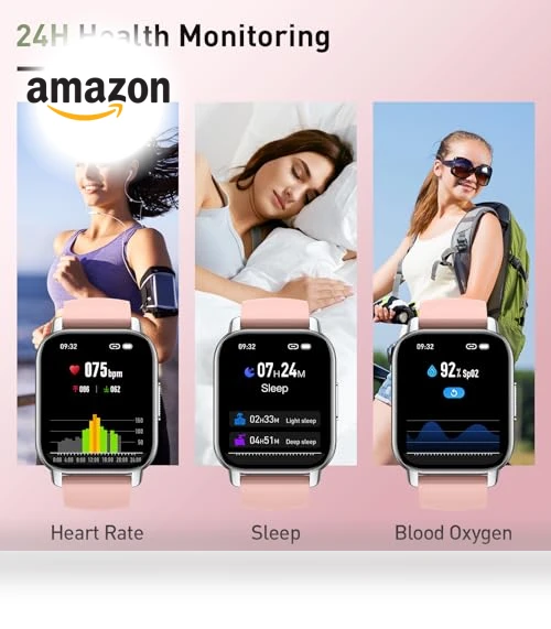 Smart Watch with Heart Rate Monitor — Smartwatches, Poounur